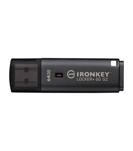 Memoria usb 3.2 kingston 64gb ironkey locker+50 g2