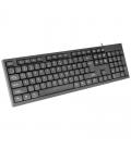 Teclado tacens anima ak02fr negro frances