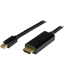 Cable mini dp a hdmi startech 2m - macho - macho - negro
