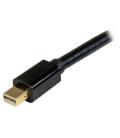 Cable mini dp a hdmi startech 2m - macho - macho - negro