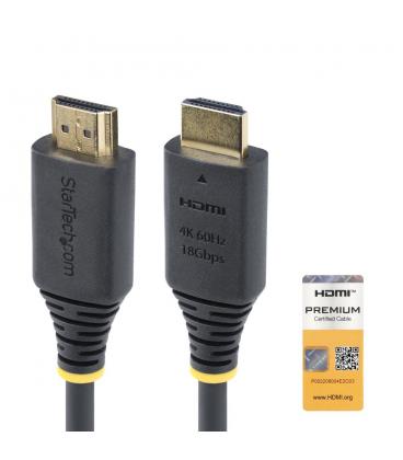 Cable hdmi 4k premium startech 1.5m - macho - macho