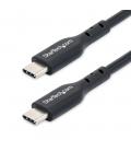Cable usb tipo c startech 1m - macho - macho - negro