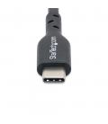 Cable usb tipo c startech 2m - macho - macho - negro