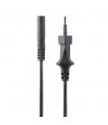 Cable cee7 - 16 a c7 startech 2m - macho - macho - negro