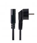 Cable schuko a iec c13 startech 3m - macho - hembra - negro