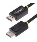 Cable displayport 8k startech 3m - macho - macho - negro