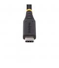 Cable usb tipo c startech 0.50m - macho - macho - negro