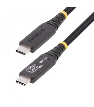 Cable usb tipo c startech 1m - macho - macho - negro