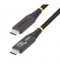 Cable usb tipo c startech 1m - macho - macho - negro
