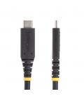 Cable usb tipo c startech 1m - macho - macho - negro