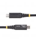 Cable usb tipo c startech 1m - macho - macho - negro