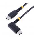 Cable usb tipo c startech 0.30m - macho - macho - negro