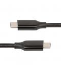 Cable usb tipo c startech 3m - macho - macho - negro