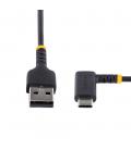 Cable usb tipo a a usb tipo c startech 2m - macho - macho - negro