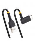 Cable usb tipo a a usb tipo c startech 2m - macho - macho - negro