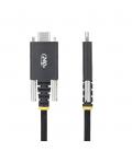 Cable usb tipo c a usb tipo c con fijacion por tornillo startech 2m - macho - macho - negro