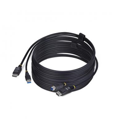 Cable displayport - usb tipo a a displayport - usb tipo b startech 3m - macho - macho - negro