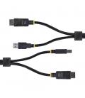 Cable displayport - usb tipo a a displayport - usb tipo b startech 1.8m - macho - macho - negro