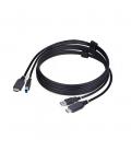 Cable hdmi - usb tipo a a hdmi - usb tipo b startech 1.8m - macho - macho - negro