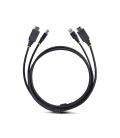 Cable hdmi - usb tipo a a hdmi - usb tipo b startech 1.8m - macho - macho - negro