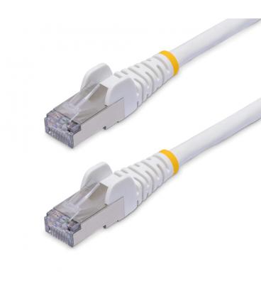Cable de red startech latiguillo rj45 lszh s - ftp cat8 0.50m blanco