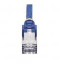 Cable de red startech latiguillo rj45 lszh s - ftp cat8 1m azul
