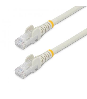 Cable de red startech latiguillo rj45 utp cat6 15m blanco