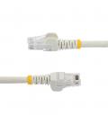 Cable de red startech latiguillo rj45 utp cat6 15m blanco