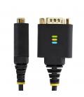 Cable usb tipo a a rs232 db9 startech 0.30m - macho - macho - negro