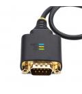 Cable usb tipo a a rs232 db9 startech 0.30m - macho - macho - negro