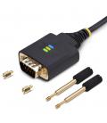 Cable usb tipo a a rs232 db9 startech 0.30m - macho - macho - negro
