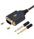 Cable usb tipo a a rs232 db9 startech 2m - macho - macho