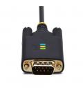Cable usb tipo a a 2x rs232 db9 startech 4m - macho - macho