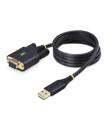 Cable usb tipo a a rs232 db9 startech 1m - macho - hembra - negro