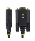 Cable usb tipo a a rs232 db9 startech 1m - macho - hembra - negro