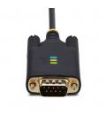 Cable usb a rs232 db9 startech 3m - macho - macho - negro