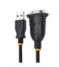 Cable usb tipo a a rs232 db9 startech 1m - macho - macho