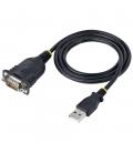 Cable usb tipo a a rs232 db9 startech 1m - macho - macho