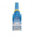 Cable de red startech latiguillo rj45 utp cat5e 5m azul