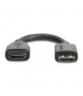 Cable hdmi 4k startech 0.15m - macho - hembra - negro