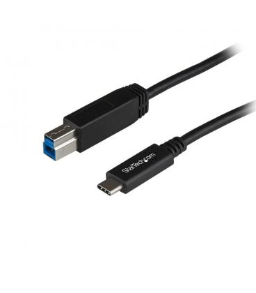 Cable usb tipo c a usb tipo b startech 1m - macho - macho - negro