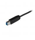 Cable usb tipo c a usb tipo b startech 1m - macho - macho - negro