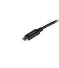 Cable usb tipo c a usb tipo b startech 1m - macho - macho - negro
