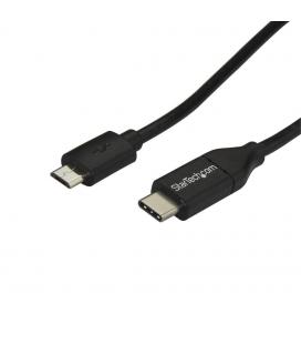 Cable usb tipo c a micro usb tipo b startech 1m - macho - macho - negro