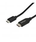 Cable usb tipo c a micro usb tipo b startech 1m - macho - macho - negro