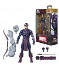 Figura hasbro marvel legends series build a figure marvel's box dark avengers hawkeye