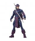 Figura hasbro marvel legends series build a figure marvel's box dark avengers hawkeye