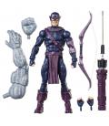 Figura hasbro marvel legends series build a figure marvel's box dark avengers hawkeye
