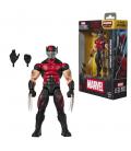 Figura hasbro marvel legends series build a figure marvel's box ultimate wolverine
