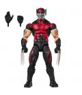 Figura hasbro marvel legends series build a figure marvel's box ultimate wolverine